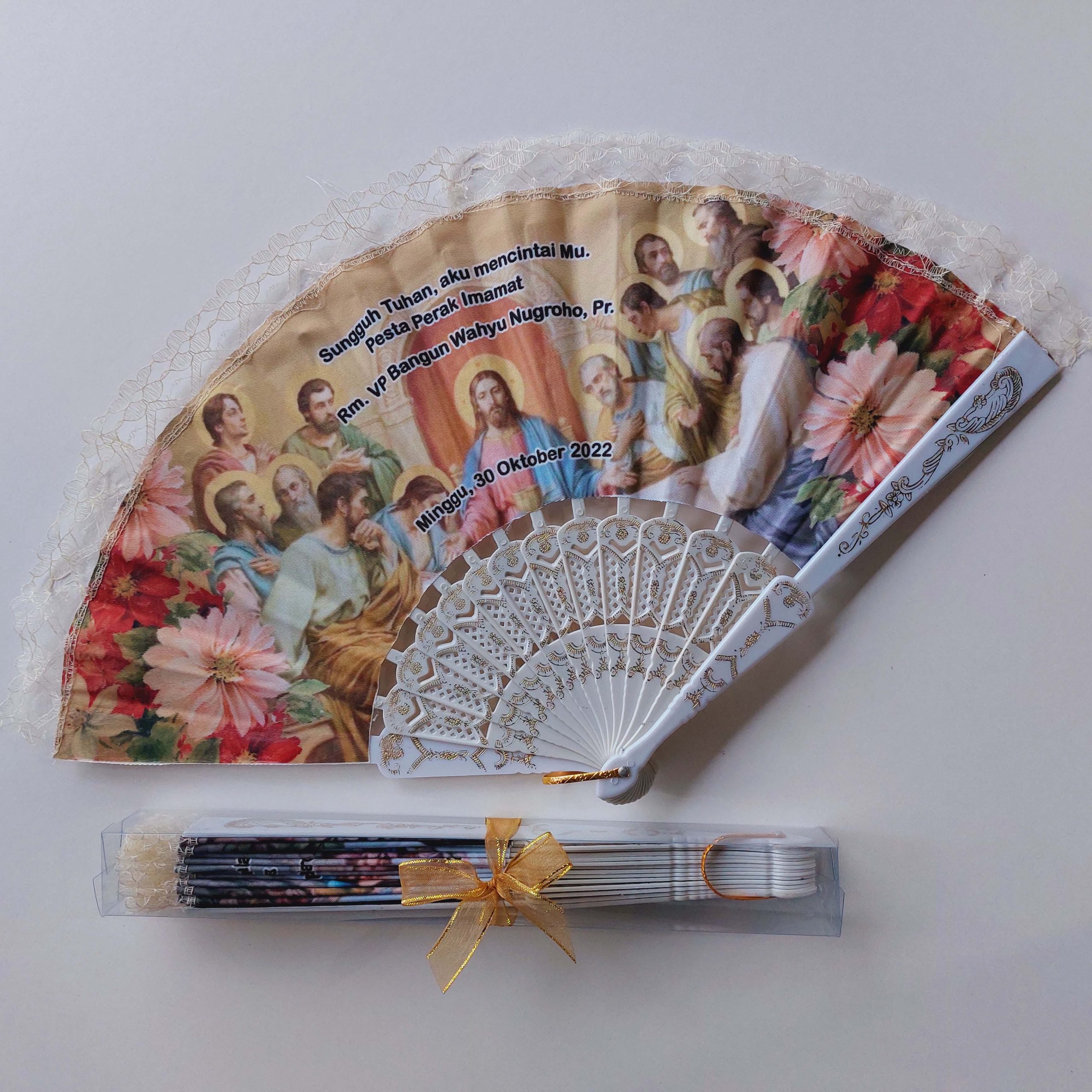 Kipas Lipat Gagang Spanyol - Gambar 6