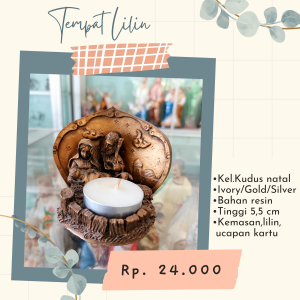 Tempat Lilin Keluarga Kudus Natal
