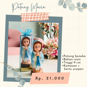 Patung Boneka Lourdes