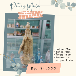 Fatima Portugis 12 cm