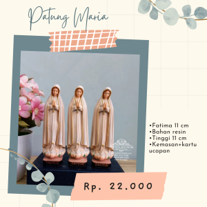 Fatima Tanpa Mahkota 11 cm