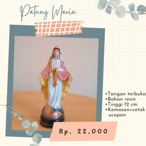 Maria Tangan Terbuka 12 cm
