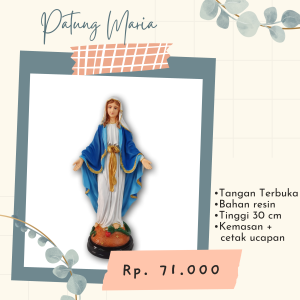Maria Tangan Terbuka 30 cm
