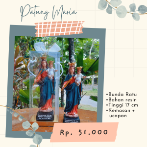 Maria Bunda Ratu 17 cm