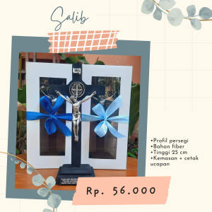 Salib Profil Persegi 25 cm