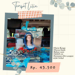 Tempat Lilin Bunda Maria Bunga