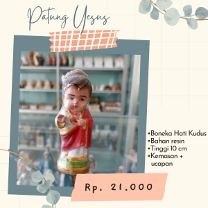 Boneka Hati Kudus Yesus
