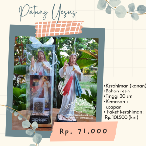 Kerahiman Yesus 30 cm