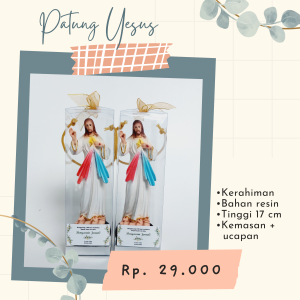 Kerahiman Yesus 17 cm