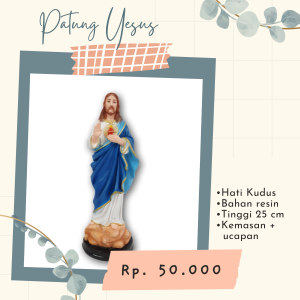 Hati Kudus Yesus 25 cm