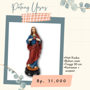 Hati Kudus Yesus 30 cm
